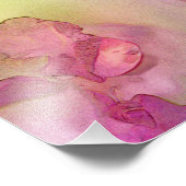 Abstracte foto's van Waterverf van snoepgoed Foto Afdruk (Hoek)