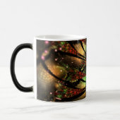 Abstracte fractal bloem ontwerp. magische mok (Links)