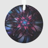 Abstracte fractal bloem ontwerp. ornament (achterkant)