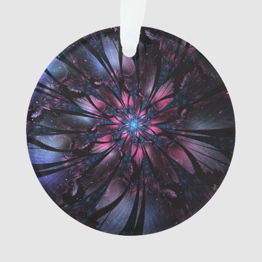 Abstracte fractal bloem ontwerp. ornament (voorkant)