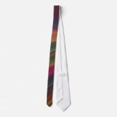 Abstracte Fractal Curve Necktie Stropdas (Achterkant)