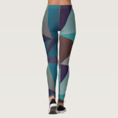 Abstracte fractal kunst digitale kunst leggings (Achterkant)