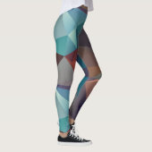 Abstracte fractal kunst digitale kunst leggings (Rechts)