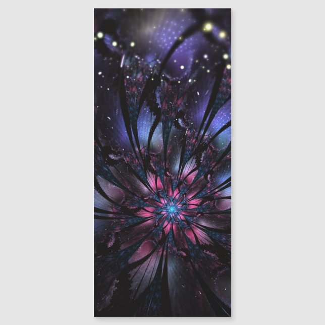 Abstracte fractale bloem. (Voorkant)