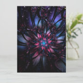 Abstracte fractale bloem. (Staand voorkant)