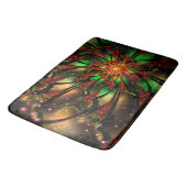 Abstracte fractale bloem. badmat (Gekanteld)