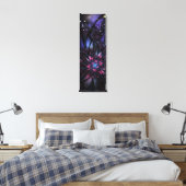 Abstracte fractale bloem. canvas afdruk (Insitu (Slaapkamer))