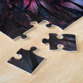 Abstracte fractale bloem. legpuzzel (Zijkant)