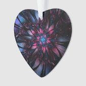 Abstracte fractale bloem. ornament (voorkant)