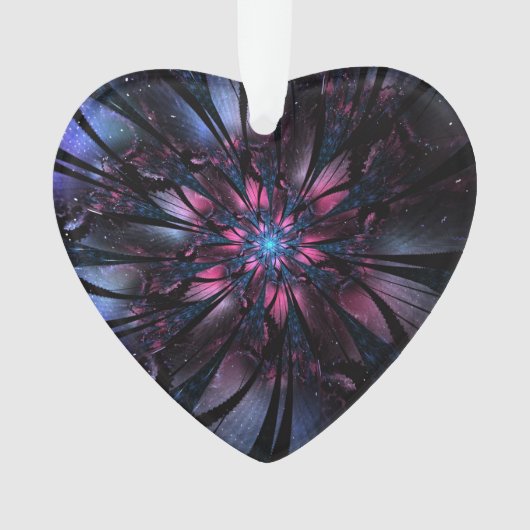 Abstracte fractale bloem. ornament (voorkant)