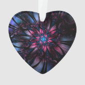 Abstracte fractale bloem. ornament (achterkant)