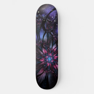 Abstracte fractale bloem. persoonlijk skateboard