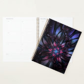Abstracte fractale bloem. planner (Display)