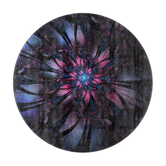 Abstracte fractale bloem. snijplank (Voorkant)