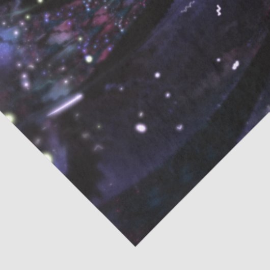 Abstracte fractale bloem. tissuepapier (Detail)