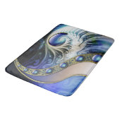 Abstracte Fractale Fantasie Badmat (Gekanteld)