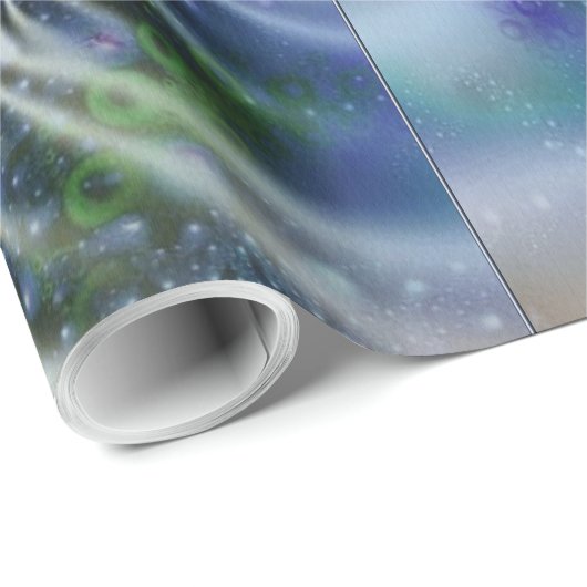 Abstracte fractale fantasie cadeaupapier (Rol Hoek)