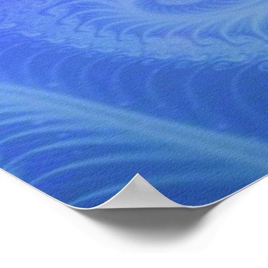 Abstracte fractale fantasie poster (Hoek)