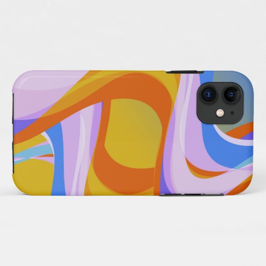 Abstracte fractale golf Case-Mate iPhone case (Achterkant (horizontaal))