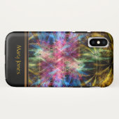 Abstracte Fractale Kunst iPhone 3 Case-Mate Hoesje (Achterkant (horizontaal))