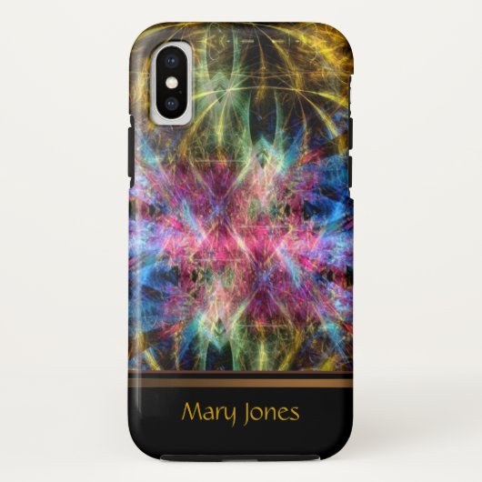Abstracte Fractale Kunst iPhone 3 Case-Mate Hoesje (Achterkant)
