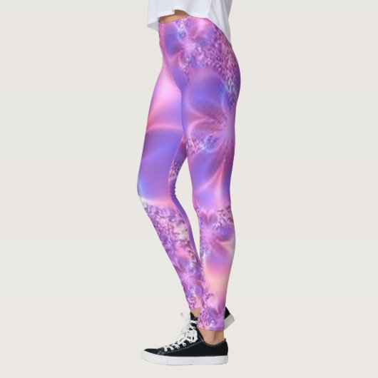 Abstracte fractale Leggings (Links)