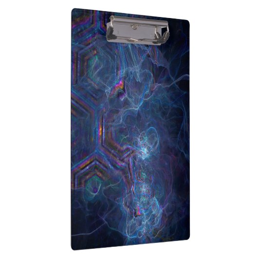 Abstracte Fractale Nevel en Geometrische Vorm Klembord (Rechts)
