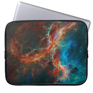 Abstracte fractale patronen en vormen. Infinite un Laptop Sleeve