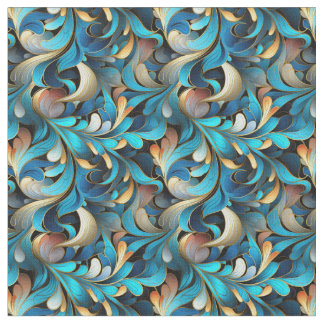 Abstracte fractale patroonstof stof