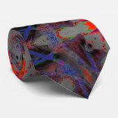 abstracte fractale patroonstropdas stropdas (Opgerold)