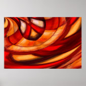 Abstracte fractale Posters Afdrukken (Voorkant)