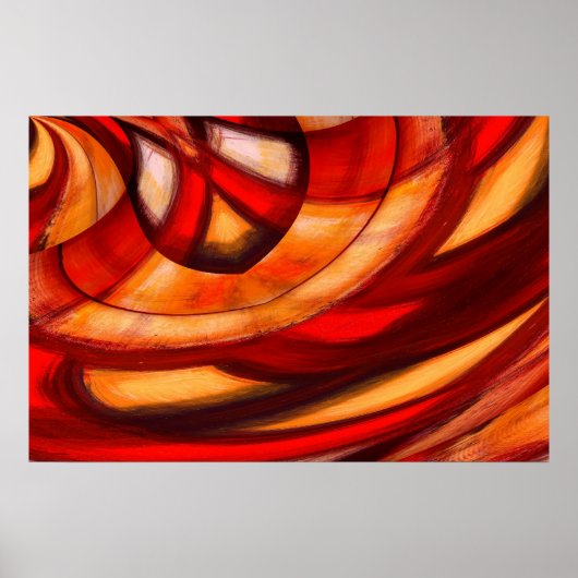 Abstracte fractale Posters Afdrukken (Voorkant)