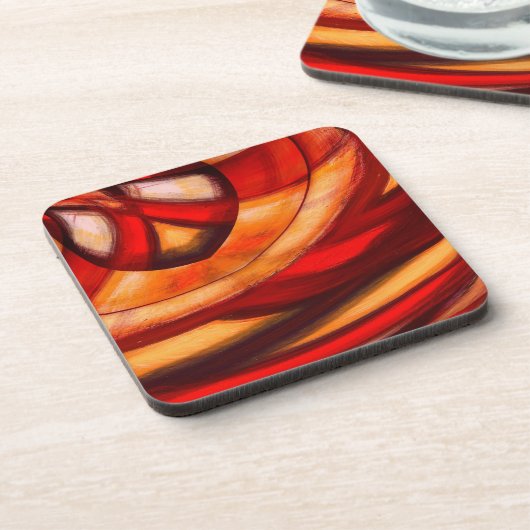 Abstracte fractale Posters Afdrukken Bier Onderzetter (Linkerzijde)