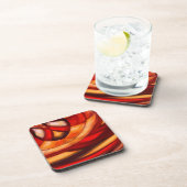 Abstracte fractale Posters Afdrukken Bier Onderzetter (Rechterzijde)