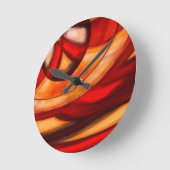 Abstracte fractale Posters Afdrukken Ronde Klok (Hoek)