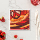 Abstracte fractale Posters Afdrukken Servet (Insitu)