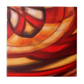 Abstracte fractale Posters Afdrukken Tegeltje (Voorkant)