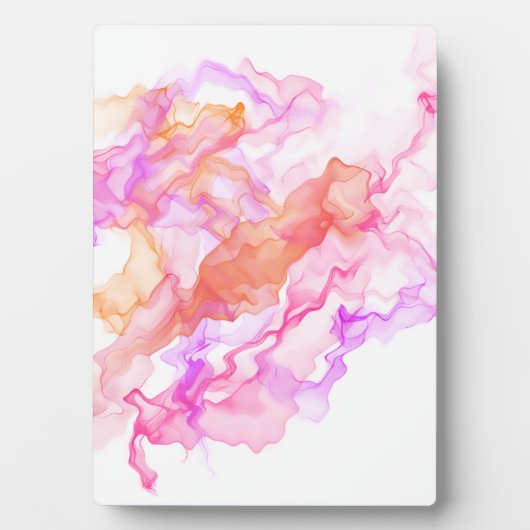 Abstracte fractale rook fotoplaat (voorkant)