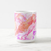 Abstracte fractale rook koffiemok (Center)