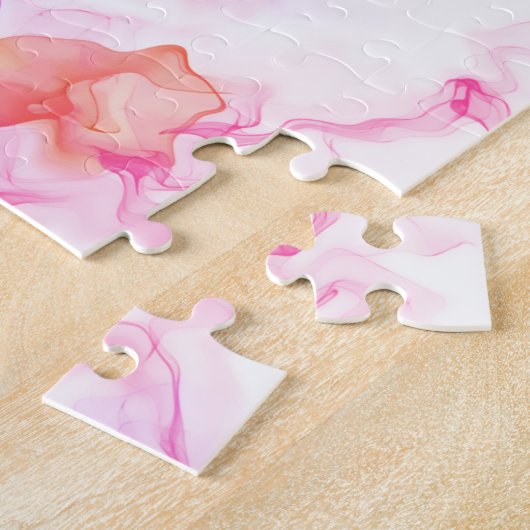 Abstracte fractale rook legpuzzel (Zijkant)