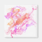 Abstracte fractale rook magneet (Voorkant)