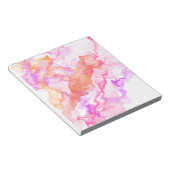 Abstracte fractale rook notitieblok (Schuin)