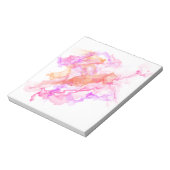 Abstracte fractale rook notitieblok (Linkerzijde)