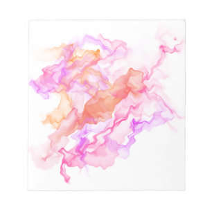 Abstracte fractale rook notitieblok