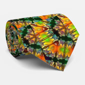 Abstracte fractale Stropdas (Opgerold)