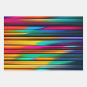 Abstracte fractale textuur inpakpapier vel (Voorkant 2)