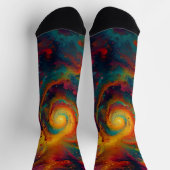 Abstracte fractale textuur sokken (Top)