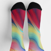 Abstracte fractale textuur sokken (Top)