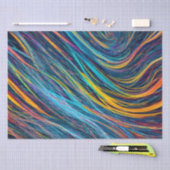 Abstracte fractale textuur tissuepapier (Craft)