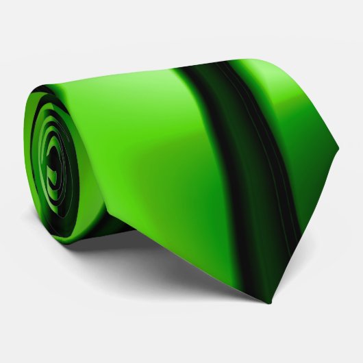 Abstracte fractale trap stropdas (Opgerold)